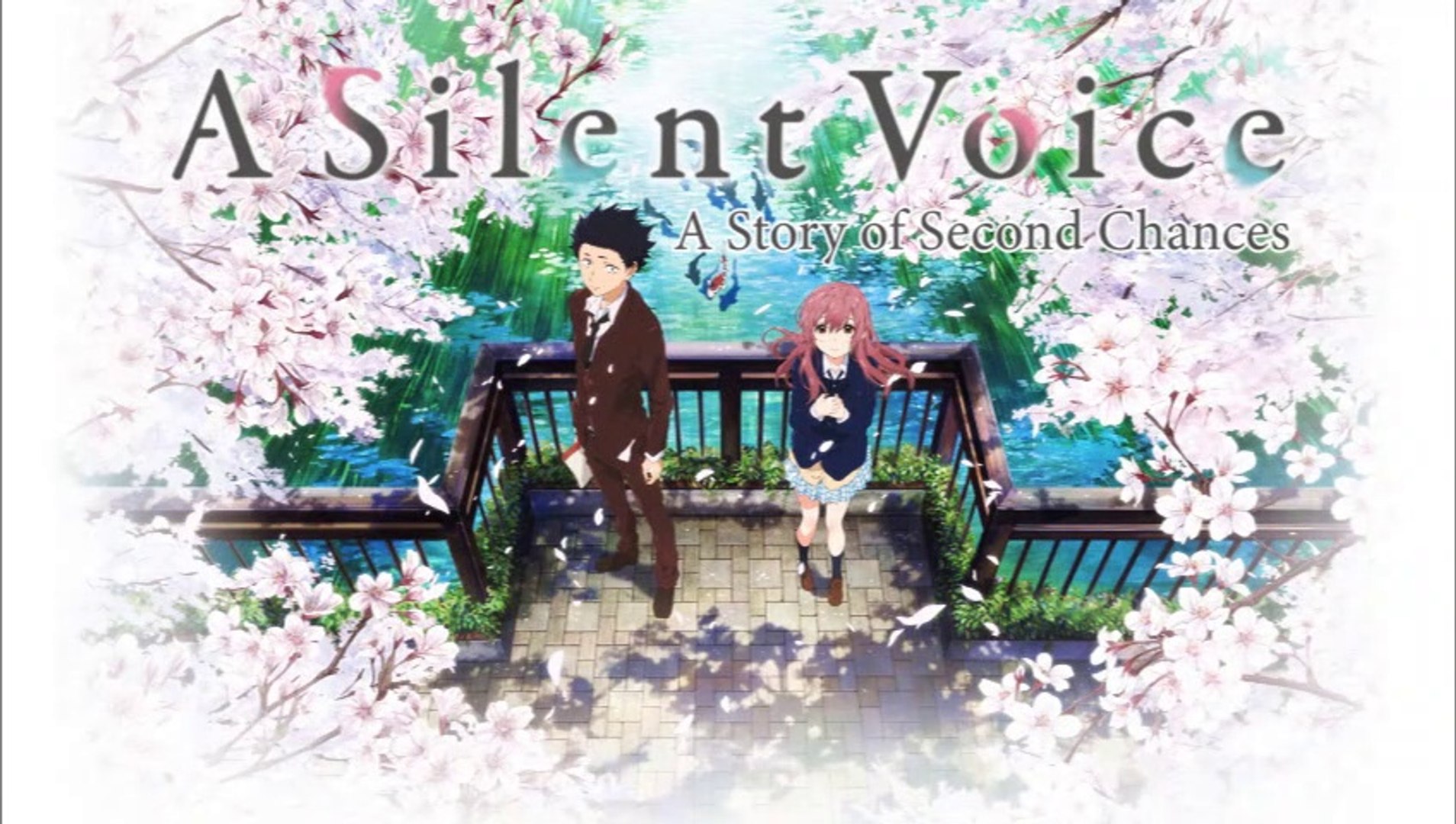 پوستر رسمی انیمه A Silent Voice (صدای خاموش) 
