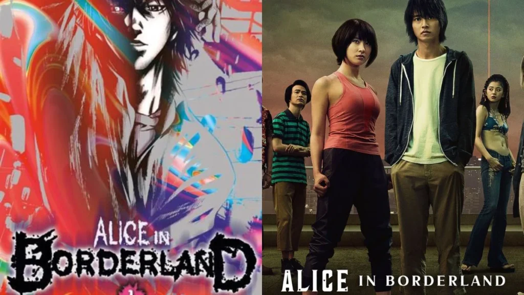 مقایسه بازیگران Alice in Borderland با مانگا | چقدر شخصیت‌ها شبیه هستند؟