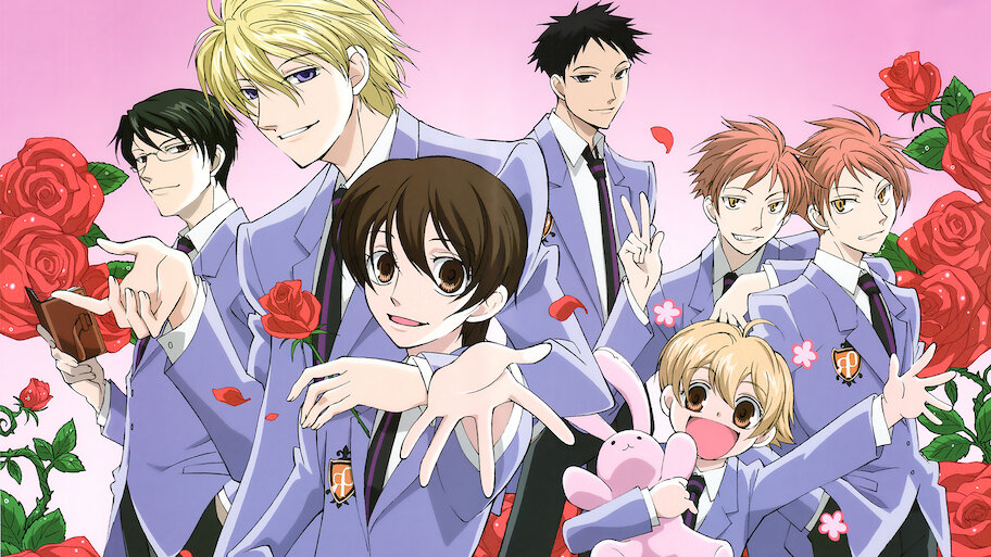 پوستر رسمی انیمه Ouran High School Host Club