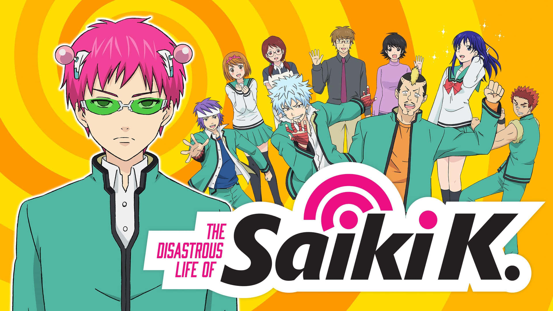 پوستر رسمی انیمه The Disastrous Life of Saiki K