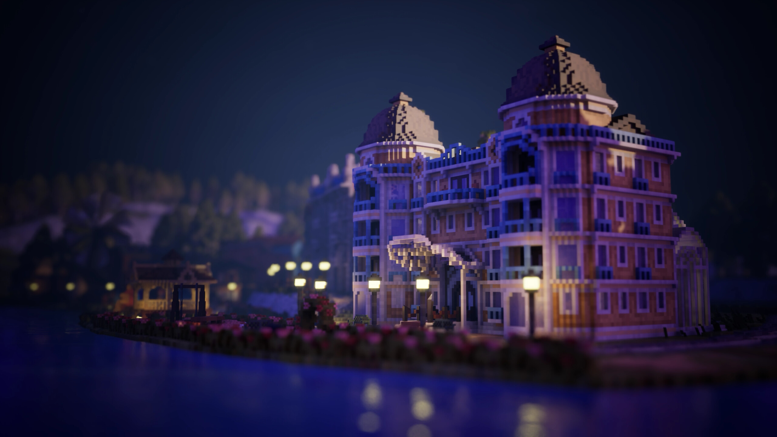 یک ساختمان زیبا در بازی شهرسازی Town to City