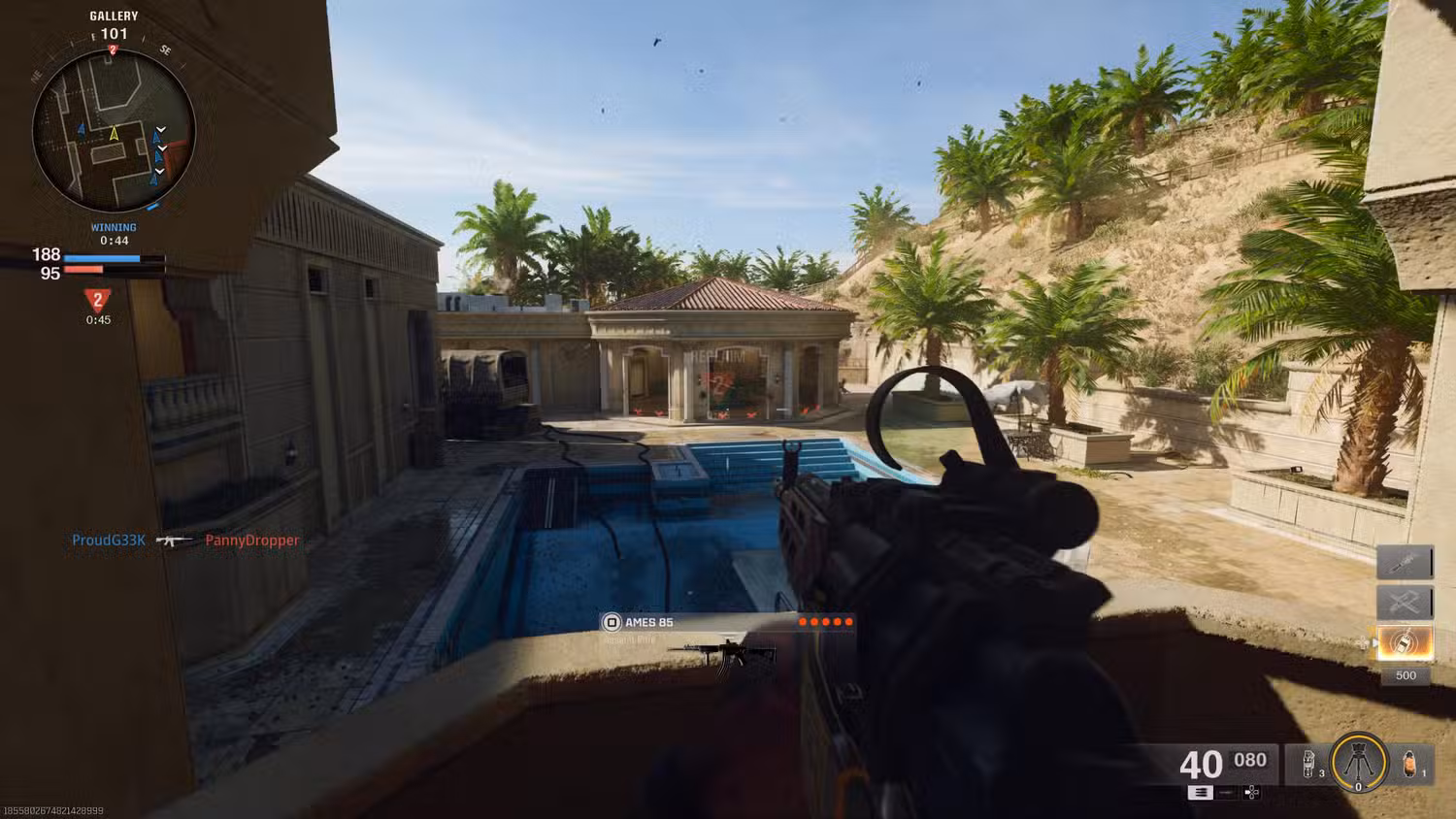 گیم‌پلی بخش چندنفره Black Ops 6 در یک نقشه با معماری مدیترانه‌ای