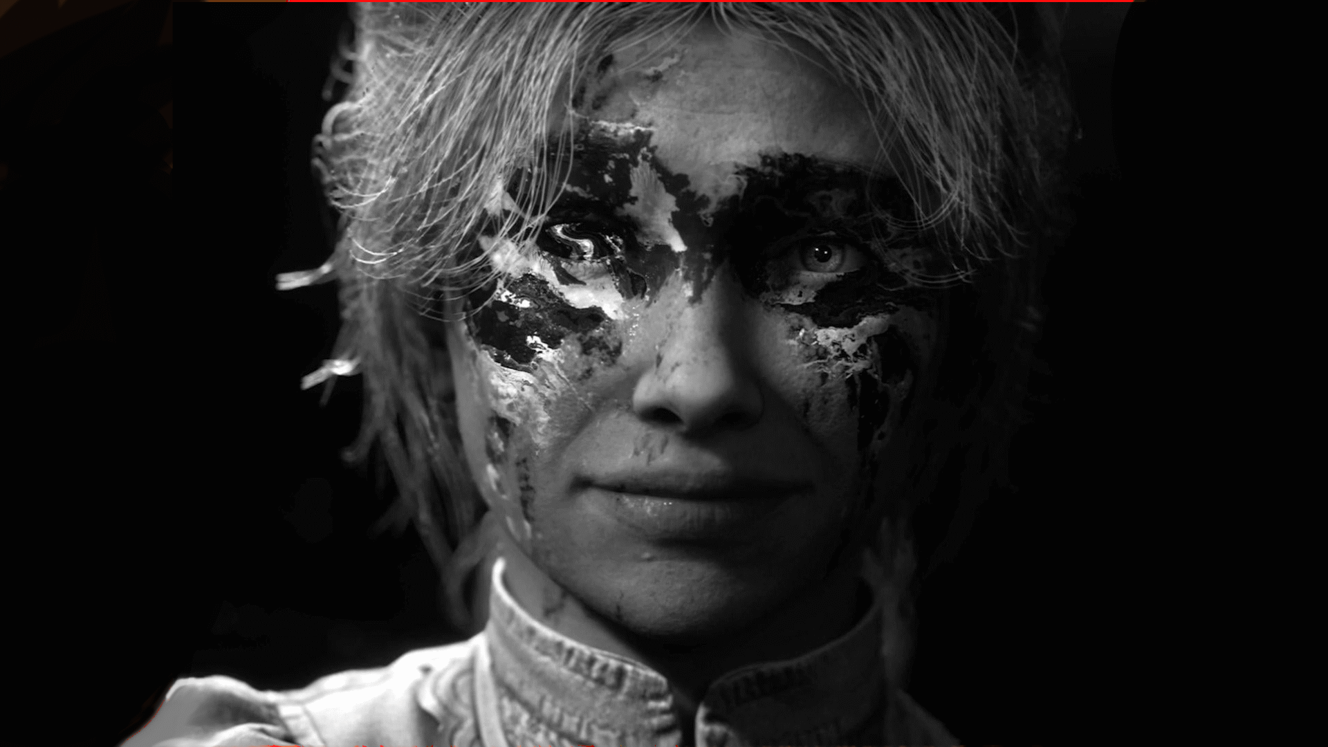 چهره در حال فروپاشی مائل در پایان مربوط به انتخاب او 