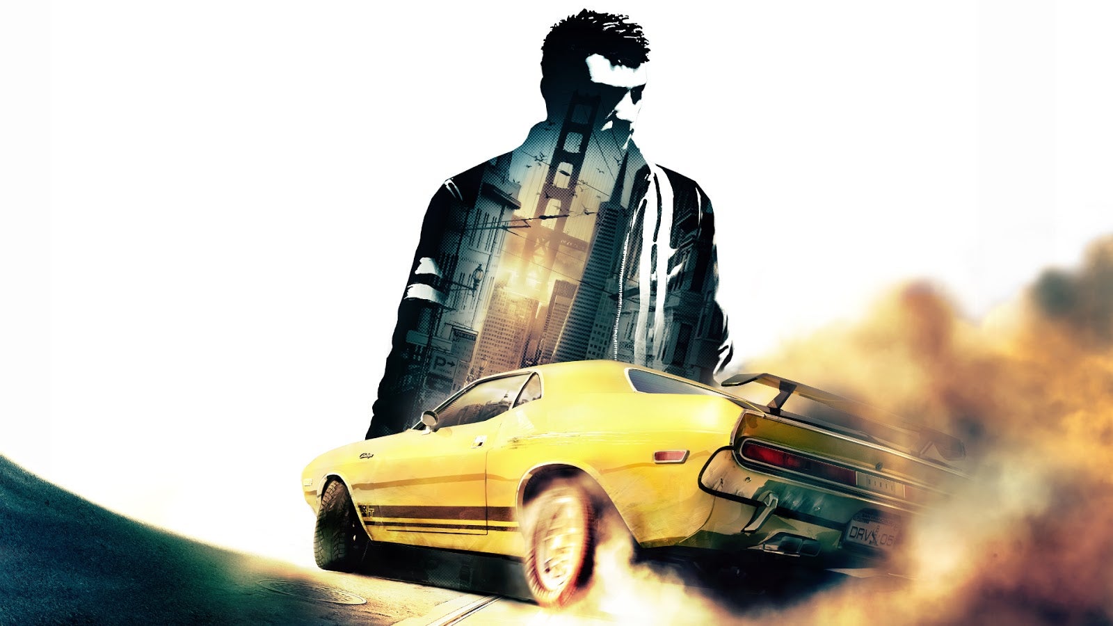 صحنهای از تعقیب و گریز ماشین در بازی Driver San Francisco