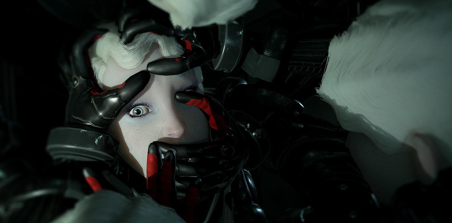 صحنهای ترسناک و مخفیکاری از بازی Echo