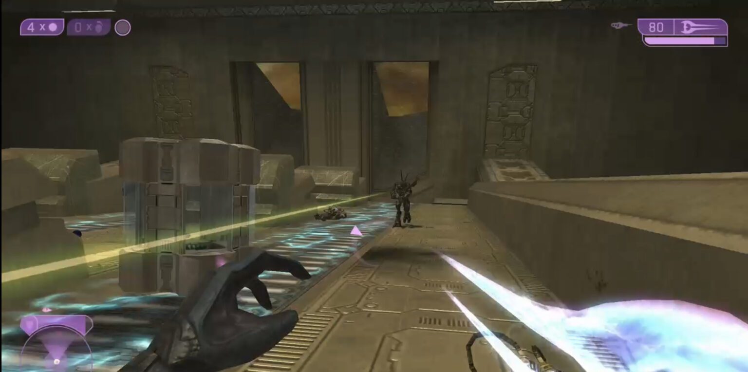 تصویری هنری از مستر چیف و آربیتر، دو قهرمان اصلی بازی هیلو ۲