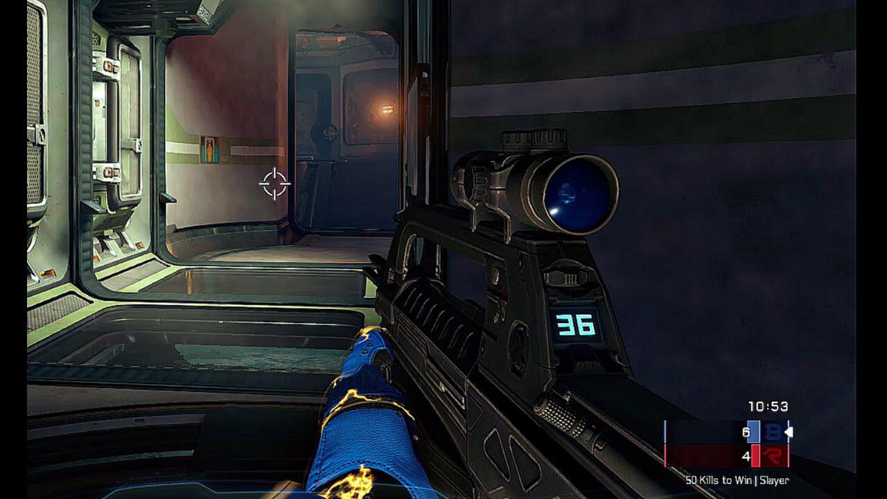 یک مسابقه کلاسیک در حالت Slayer در بخش چندنفره هیلو ۵