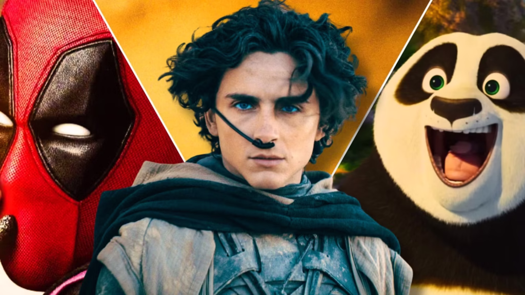 ۱۰ فیلم پرفروش برتر سال ۲۰۲۴