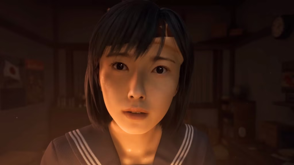 راهنمای تمام پایان‌های بازی سایلنت هیل F؛ تصویری از چهره شخصیت اصلی.