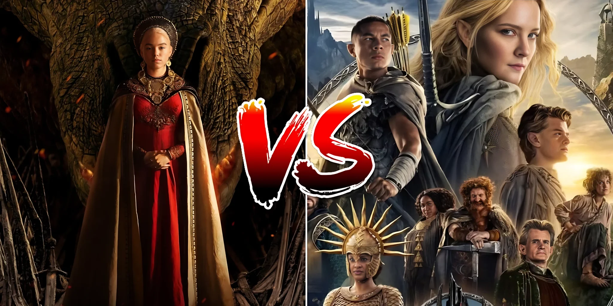 نبرد غول‌های فانتزی: خاندان اژدها یا حلقه‌های قدرت