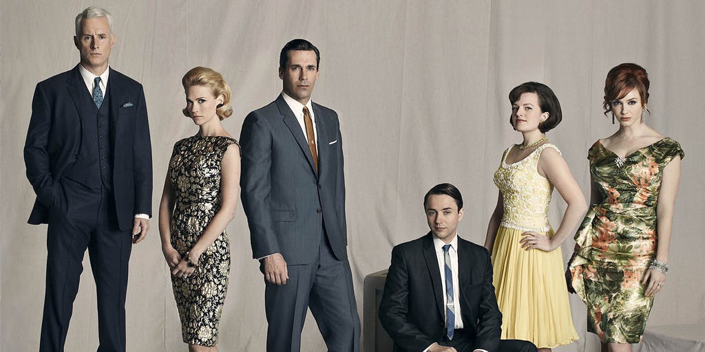 پوستر سریال مردان مد (Mad Men) با تصویر دان دریپر