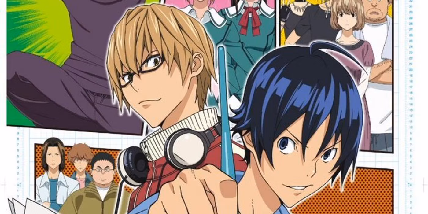 ماشیرو موریتاکا و تاکاگی آکیتو، دو شخصیت اصلی انیمه باکومان