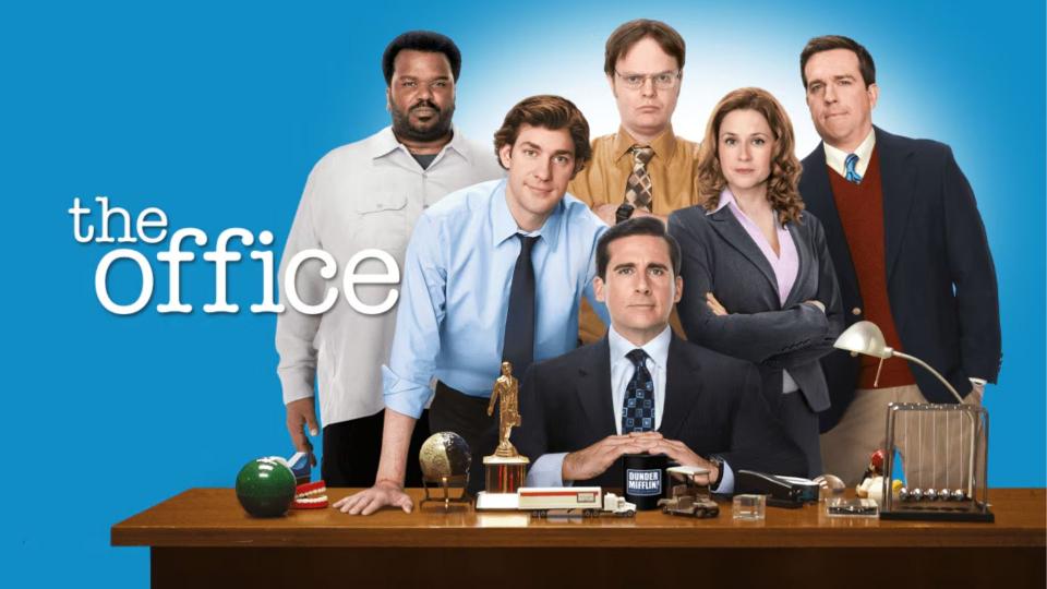 پوستر سریال اداره (The Office) نسخه آمریکا با حضور تمام کارمندان شرکت داندر میفلین
