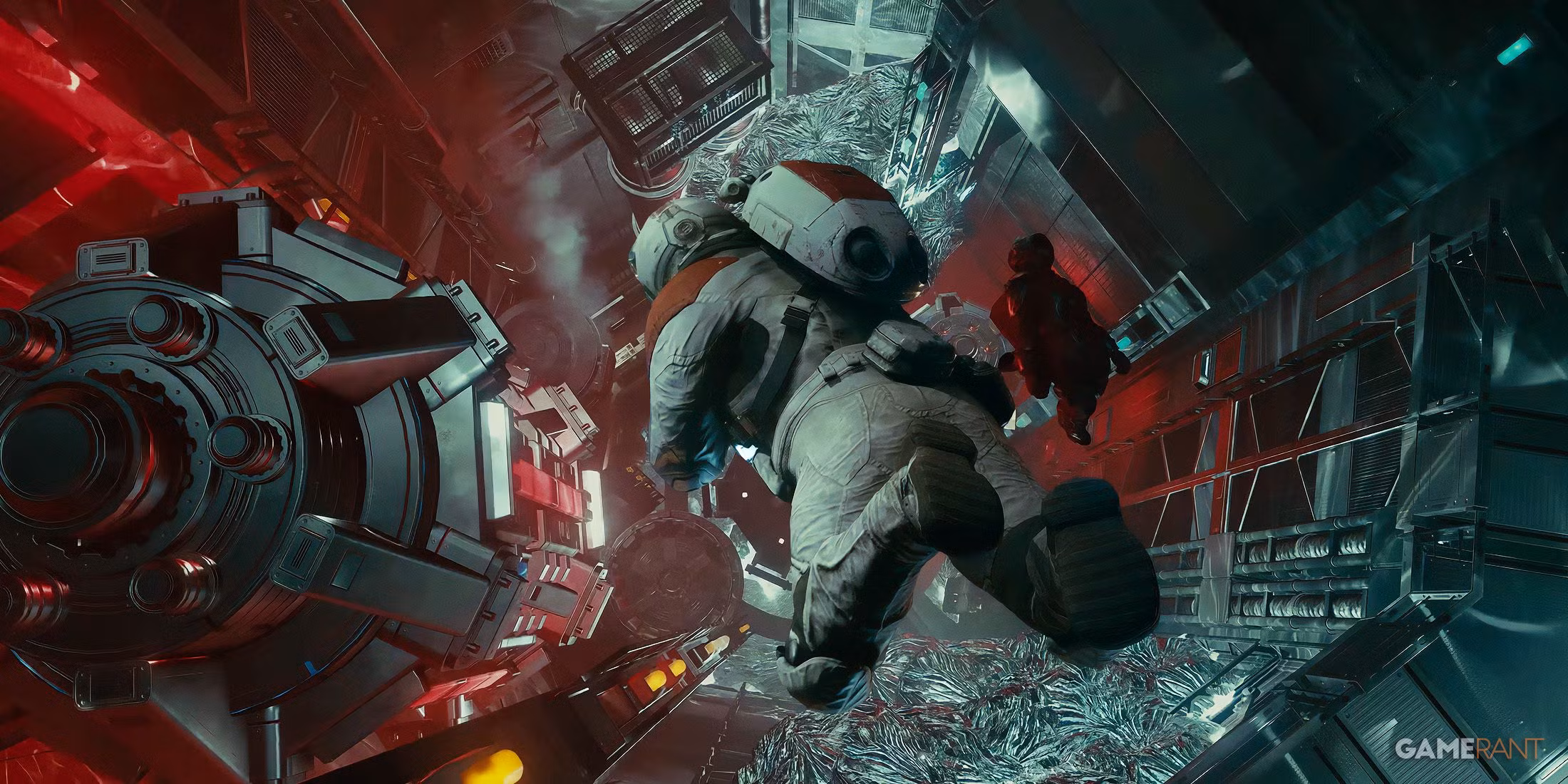 نمایی از داخل یک سفینه فضایی در بازی Starfield، یک نقشآفرینی جهان باز (یا جهان-کهکشان) از بتسدا.