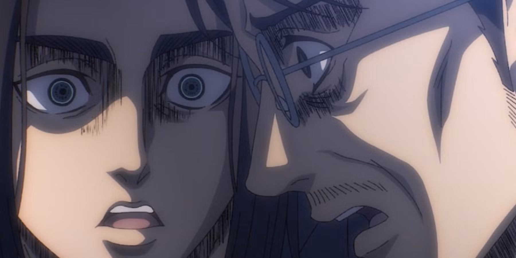 ارن یگر در حال دیدن تکههایی از خاطرات آینده