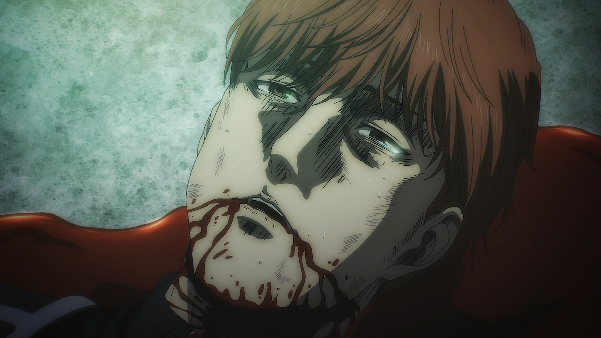 فلوک زخمی در حال شلیک به کشتی پرنده در بندرگاه