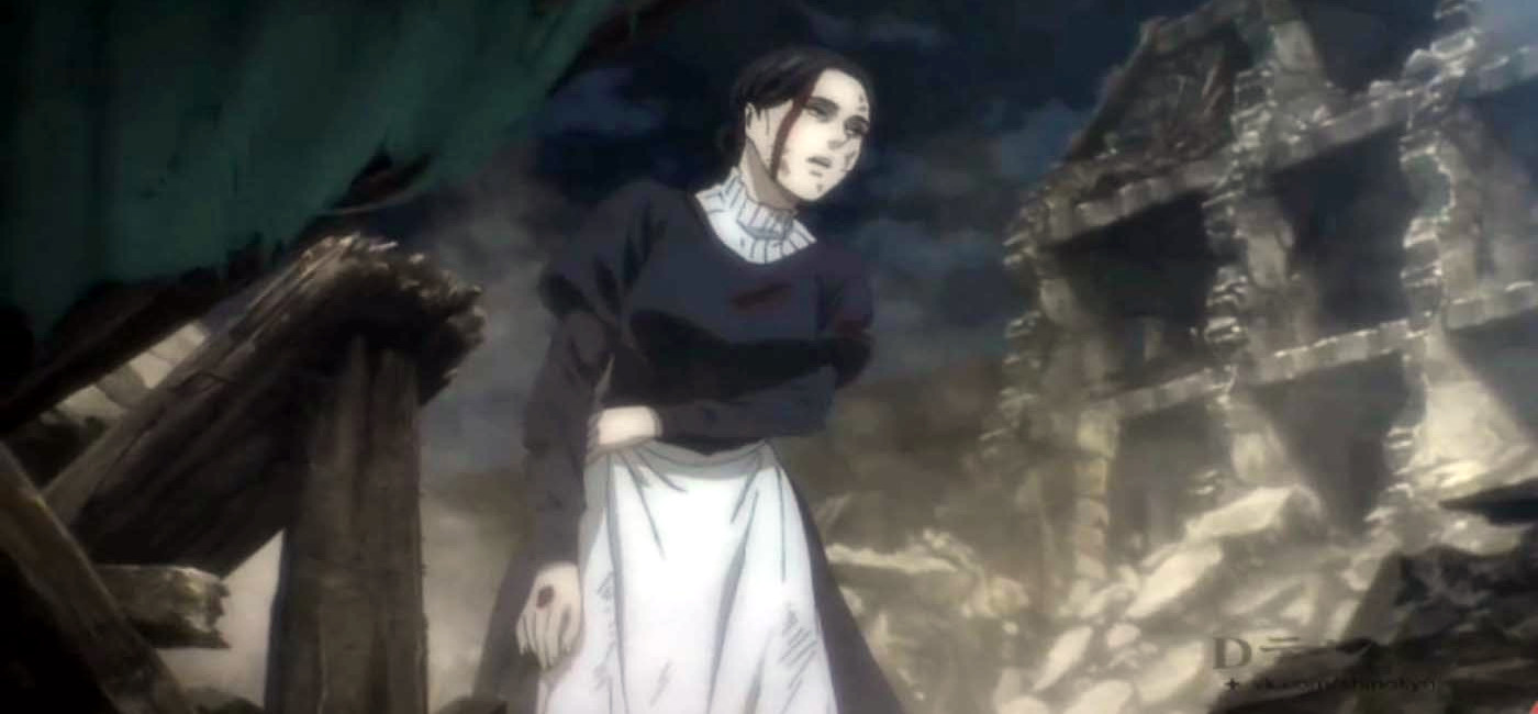 لارا تایبر درون کریستال زیرزمینی متصل به کابل تایتان