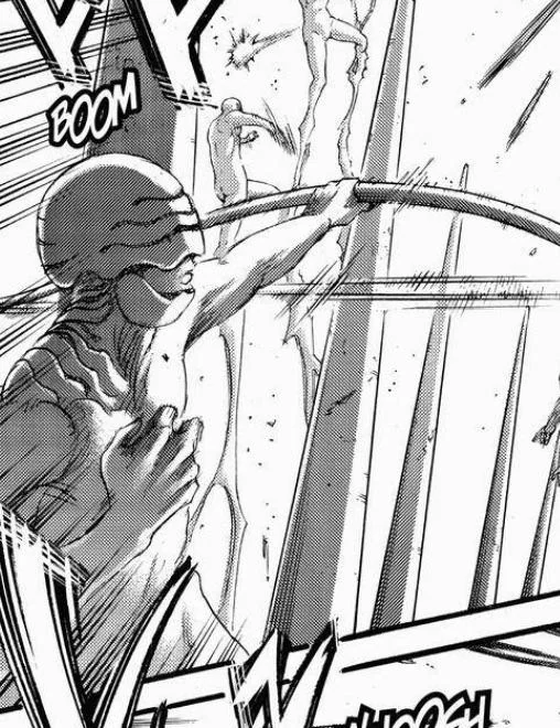 تایتان پتک جنگی در حال استفاده از کمان صلیبی (Crossbow)