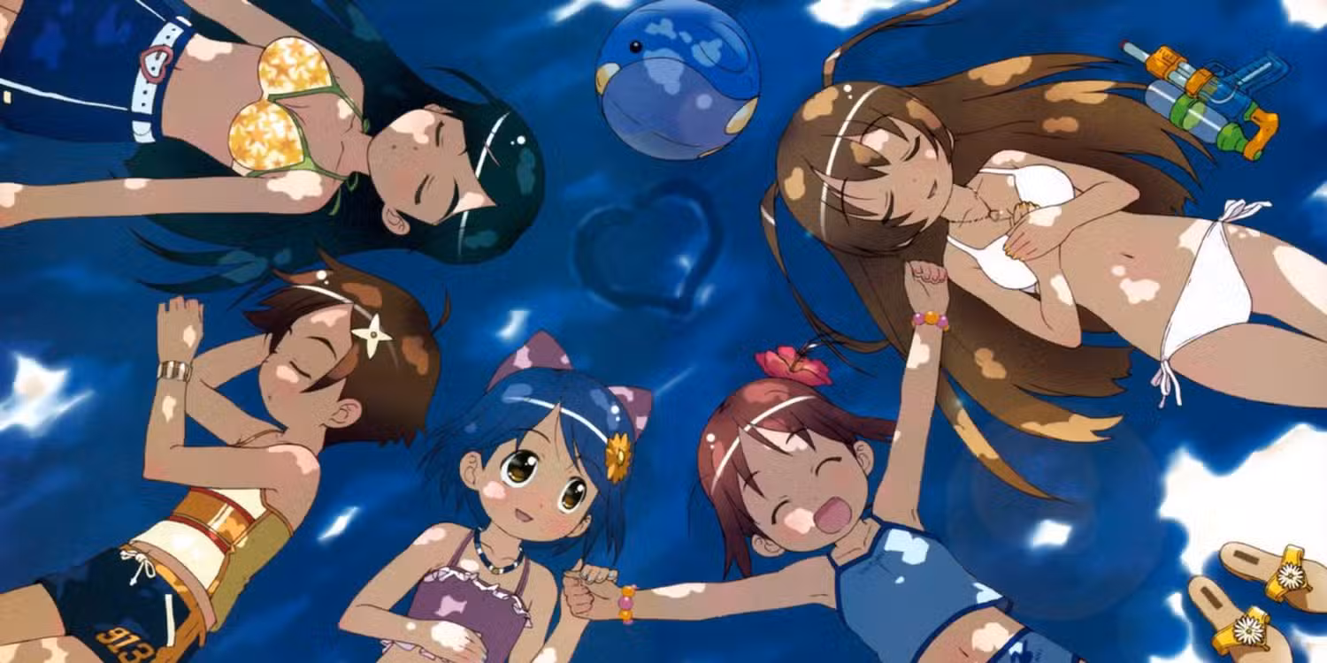 دانشآموزان مدرسه در انیمه Gakuen Utopia Manabi Straight