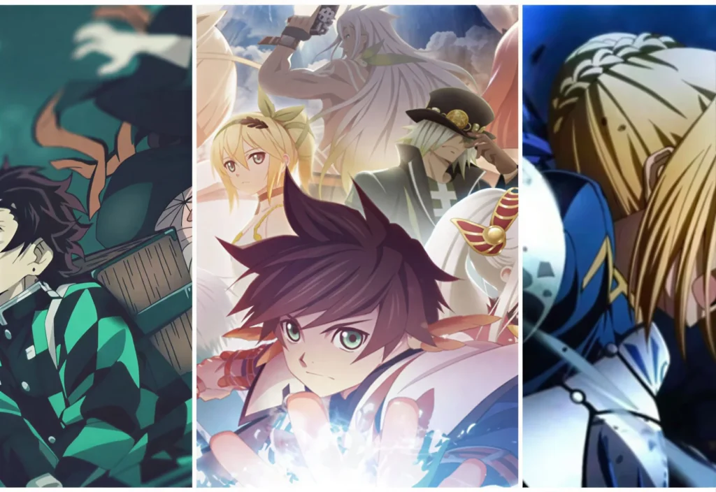 رتبه‌بندی بهترین انیمه‌های استودیو یوفوتیبل (Ufotable)